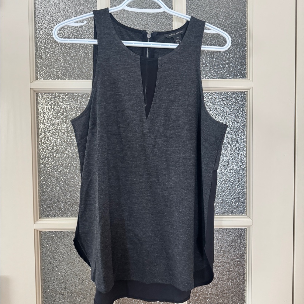 Banana Republic Charcoal Tank Top